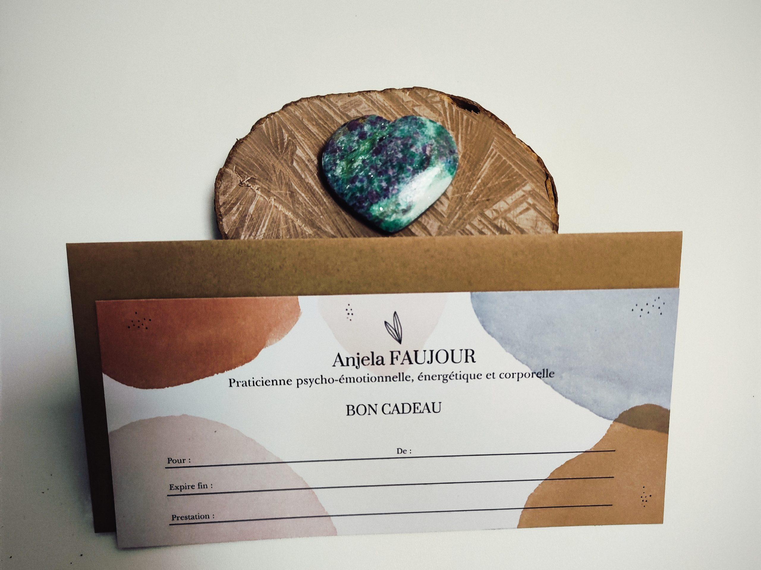 Carte cadeau Anjéla Faujour